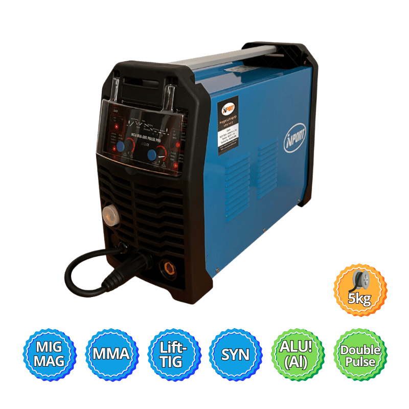ÍVPONT MCU MIG-200 Pulse Pro Welding Machine