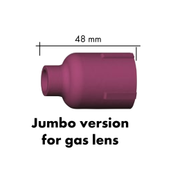 Jumbo Keramik-Gasdüse für Gaslinse, in verschiedenen Größen