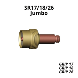 Spannhülsengehäuse SR17/18/26, mit Gaslinse, standard - Ivpont Győr