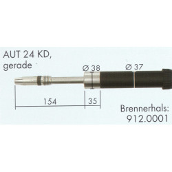 Schweißbrennerhals, Gerade, AUT 24 KD, Binzel  - Ívpont Győr