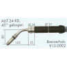 Welding Torch neck, 45° bent, AUT 24 KD, Binzel  - Ívpont Győr