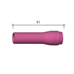 Ceramic Gas nozzle, Elongated, SR9/20, in multiple sizes - Ívpont