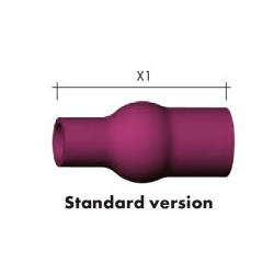 Ceramic Gas Nozzle for Gas Lens, SR9/20/24, in various sizes