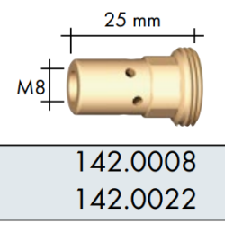 Közdarab, Binzel, MB 401 D / 501 D - Ívpont Győr