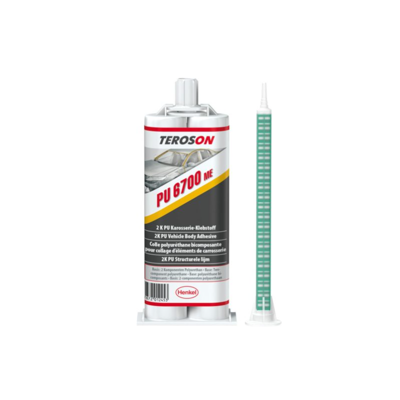 Teroson PU 6700 2K-Klebstoff mit Micro-Emission Eigenschaften für Fahrzeugteile nach Maß. 2x25 ml - IVPONT Teroson PU 6700 2K-Klebstoff mit Micro-Emission Eigenschaften für Fahrzeugteile nach Maß. 2x25 ml - IVPONT